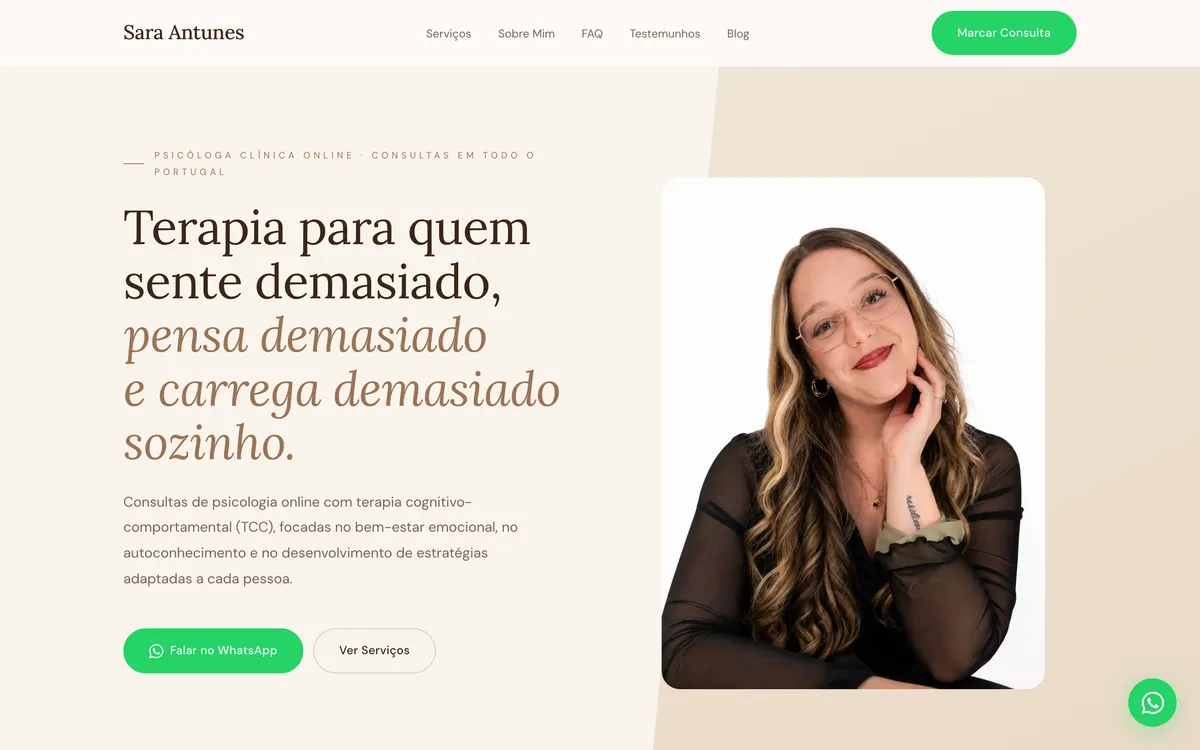 Marcação online